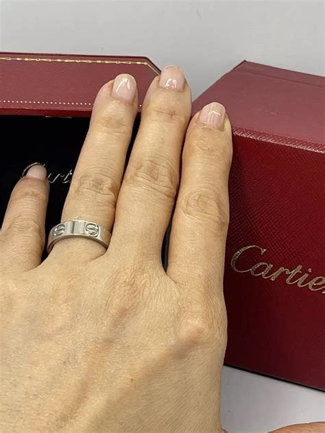 cartier love ring usa|authentic cartier love ring.